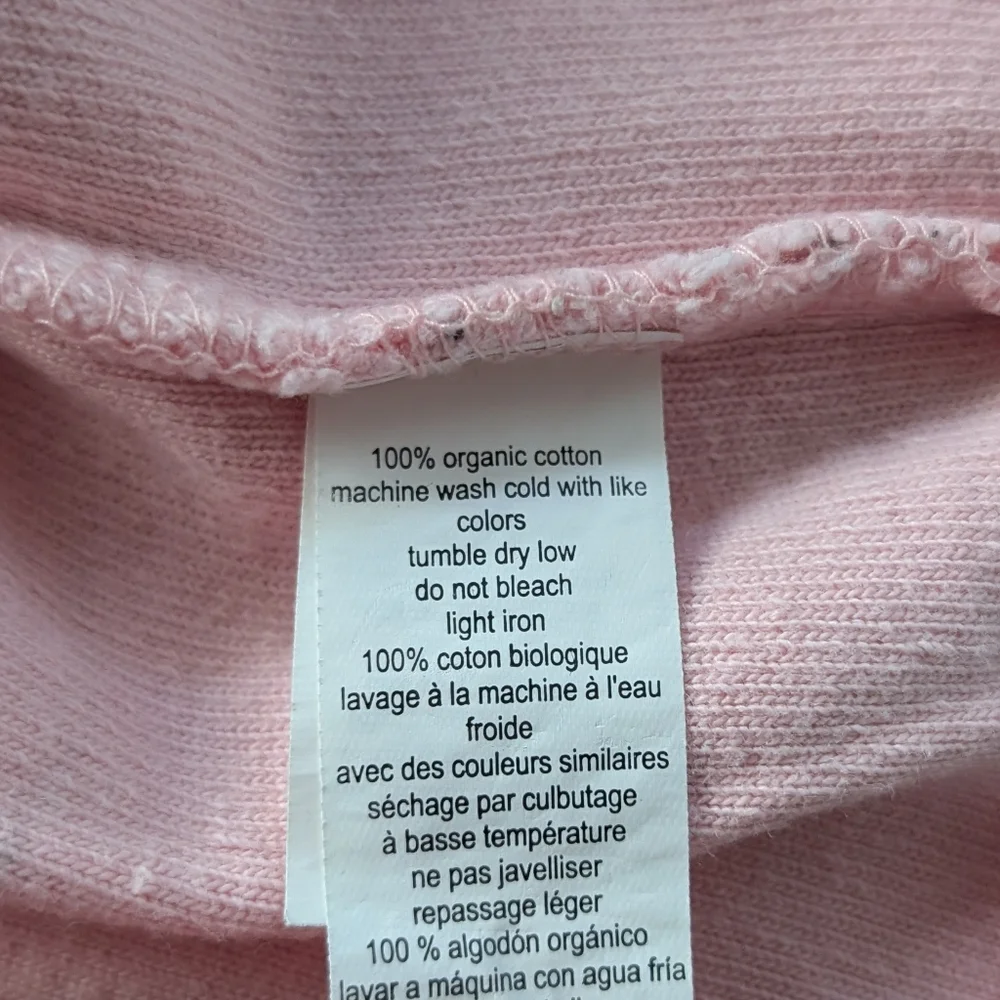 Monica + Andy Pink Swan Terry Sleeveless Hooded Baby Outfit Set Size 6-12 Months